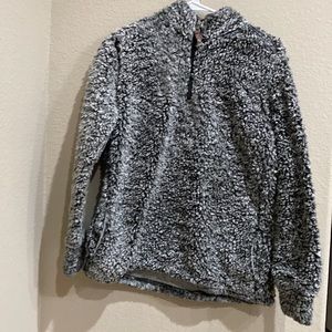 gray sherpa size s/m